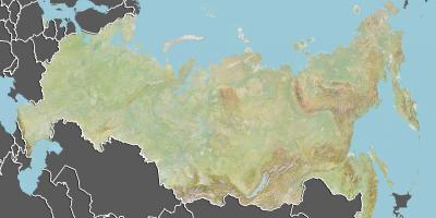 Kart over Kasakhstan geografi